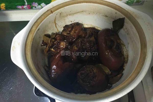 焖猪脚的做法图解10
