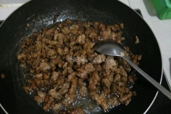辣椒肉末的做法图解4