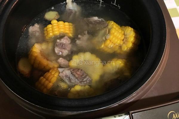 玉米排骨汤的做法图解6