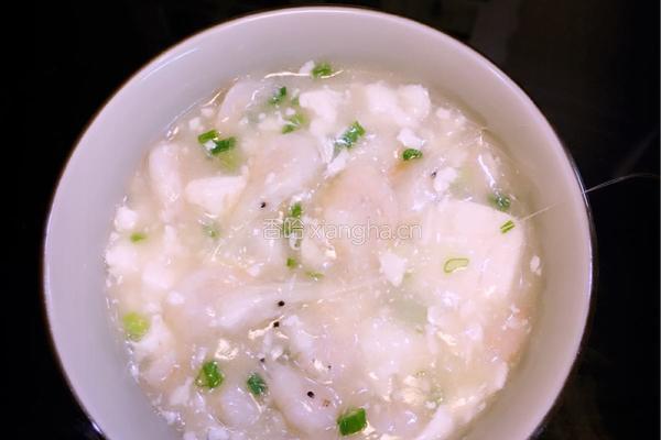 宝宝辅食－鲜虾豆腐羹的做法图解2