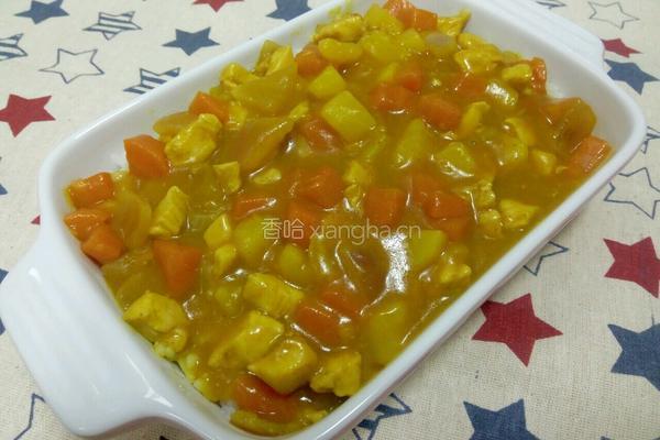 咖喱鸡排饭的做法图解10