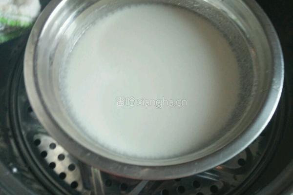冰皮月饼(奶黄馅）的做法图解5