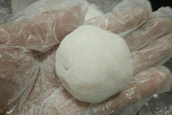 冰皮月饼(奶黄馅）的做法图解11