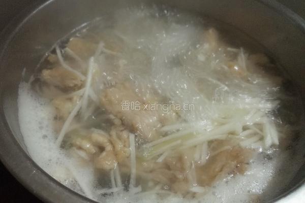 肉片汤的做法图解4