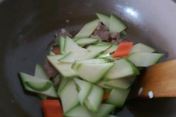 角瓜肉片的做法图解4