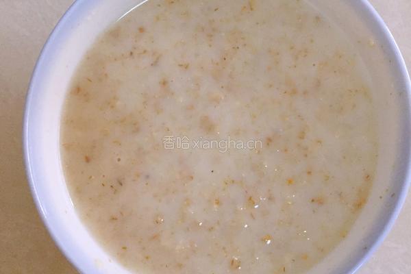 燕麦牛奶粥的做法图解4