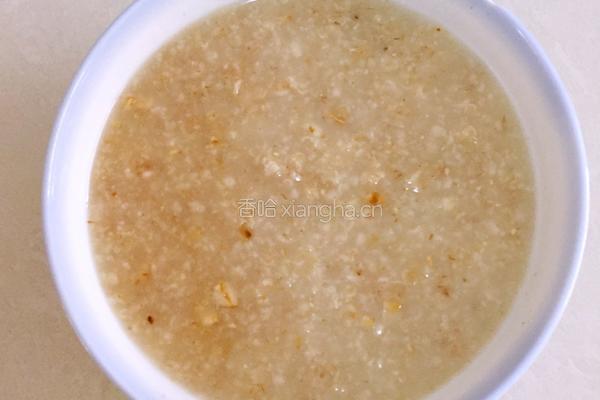 燕麦牛奶粥的做法图解2