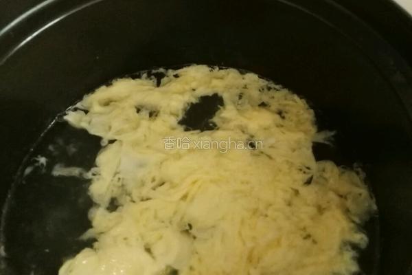 黄瓜鸡蛋汤的做法图解4
