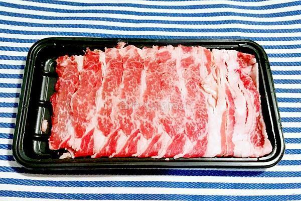 日式牛肉丼饭的做法图解1
