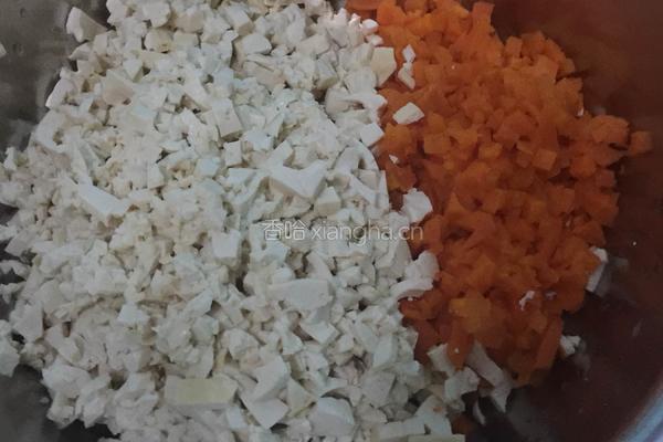 胡萝卜豆腐饺子的做法图解6
