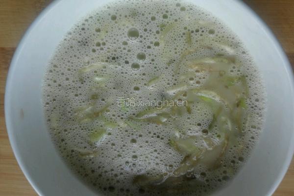 茄子煎饼的做法图解4
