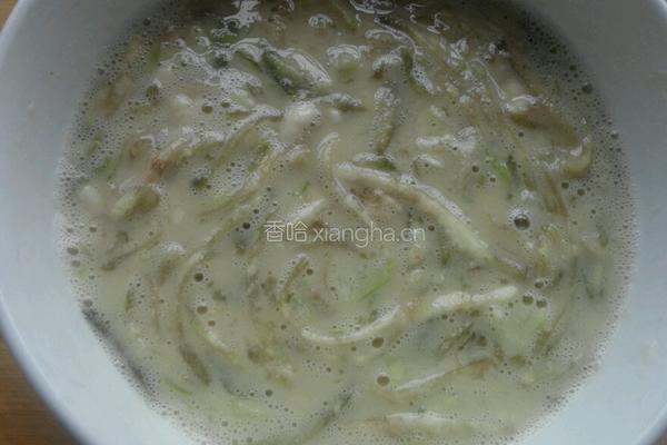 茄子煎饼的做法图解5