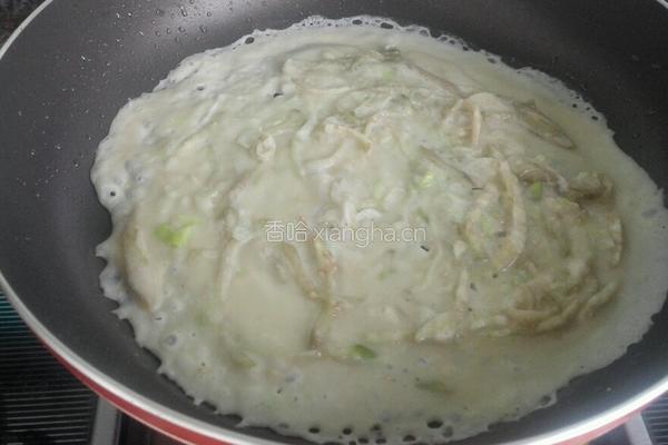 茄子煎饼的做法图解6