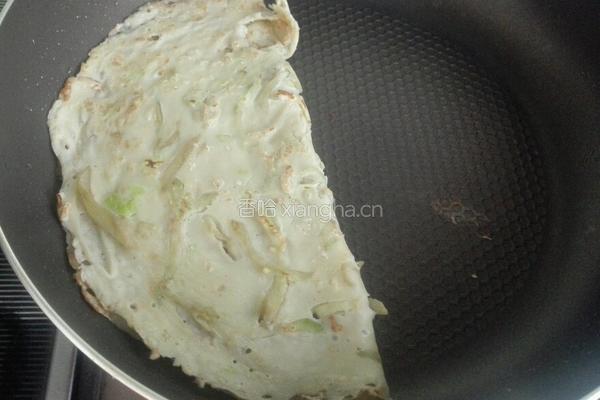 茄子煎饼的做法图解8