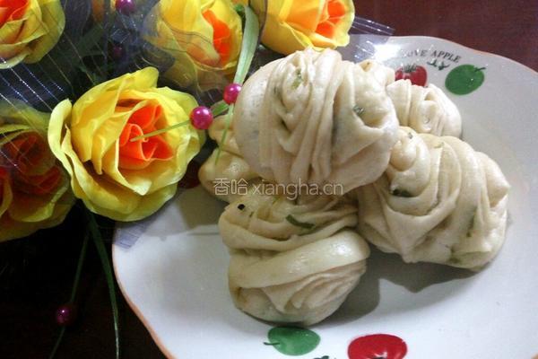 千层香葱花卷的做法图解14