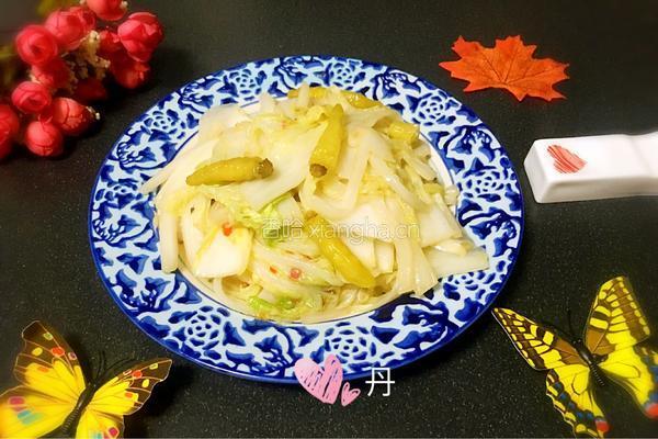 泡椒娃娃菜的做法图解6