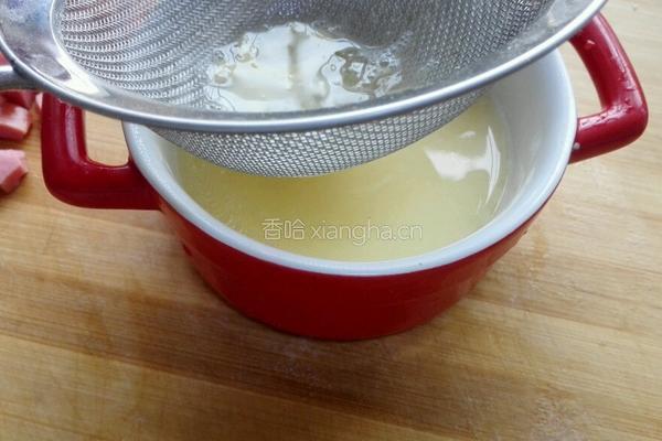 香肠蒸蛋的做法图解3
