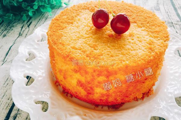 自制奶油蛋糕的做法图解1