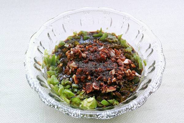 酱青椒的做法图解5