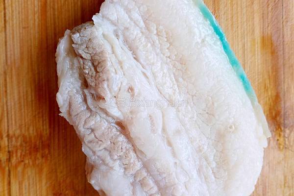 苦瓜回锅肉的做法图解5