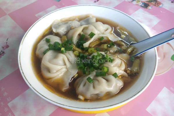 酸汤饺子的做法图解6