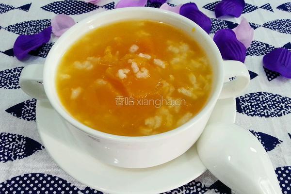 南瓜大米粥的做法图解7