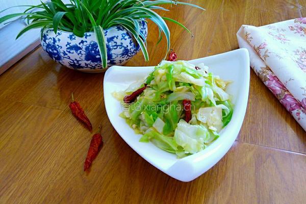 凉拌圆白菜的做法图解12