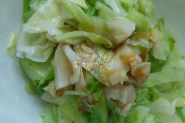 凉拌圆白菜的做法图解10