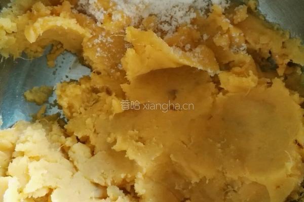 红薯枣泥饼的做法图解2