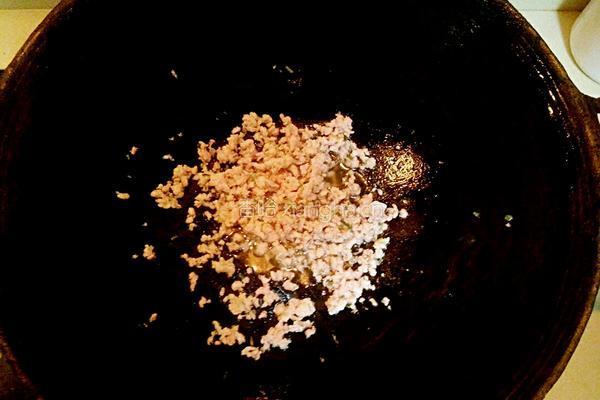 肉沫酸豆角的做法图解5