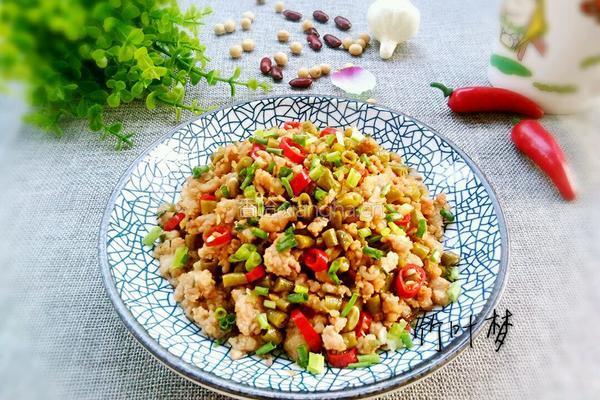 肉沫酸豆角的做法图解13