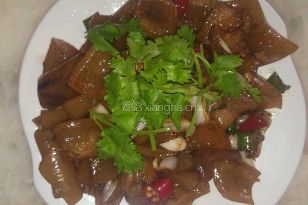 红烧肉皮的做法图解6