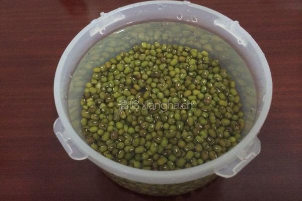 绿豆冰棒的做法图解1