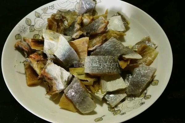 鲞炒毛豆儿的做法图解6