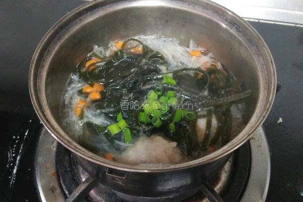 萝卜鱼丸汤的做法图解4