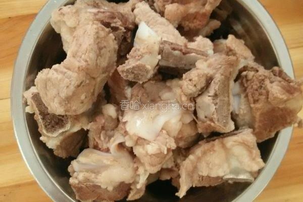 排骨炖冬瓜的做法图解2
