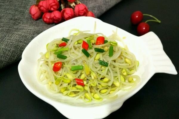 素炒黄豆芽的做法图解7