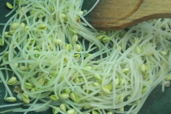 素炒黄豆芽的做法图解6