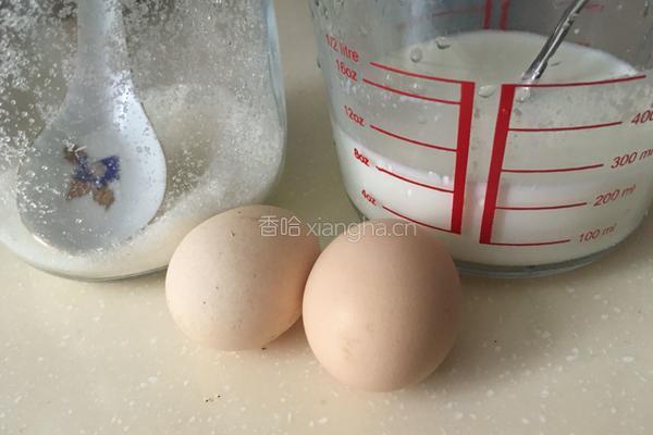 鸡蛋布丁的做法图解1