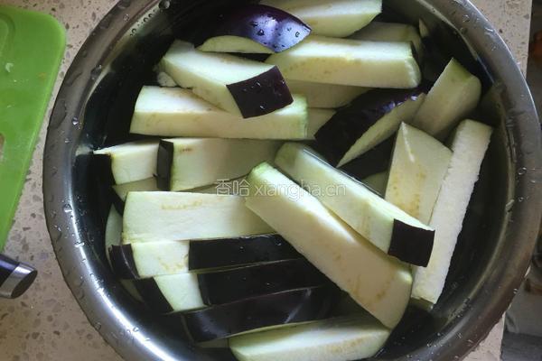 猪肉烧茄子的做法图解3