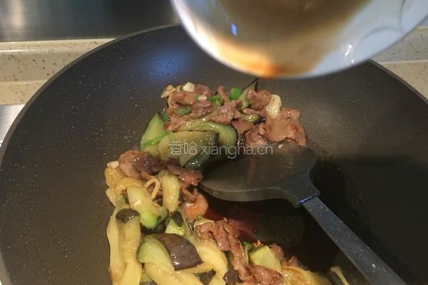 猪肉烧茄子的做法图解9