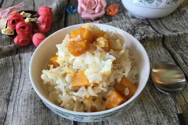 糙米南瓜拌饭的做法图解8