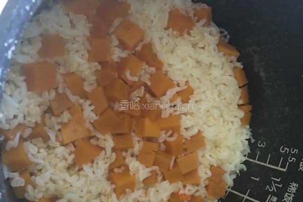糙米南瓜拌饭的做法图解7