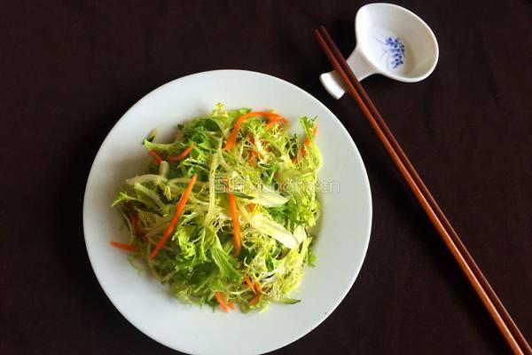 凉拌苦菊的做法图解4