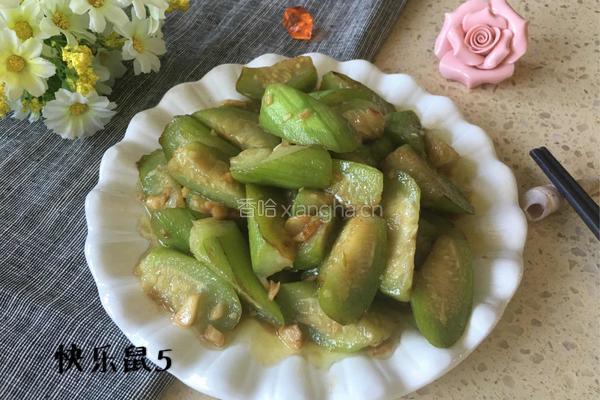 蒜蓉丝瓜的做法图解5