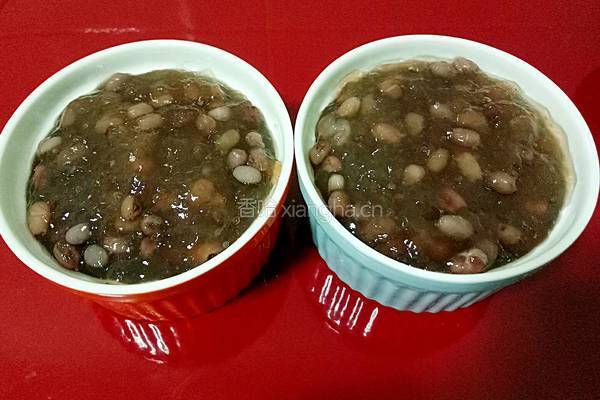 红豆布丁的做法图解5