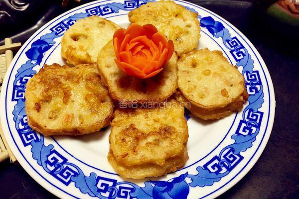 藕盒子的做法图解1