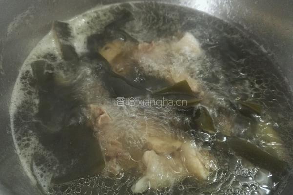 海带老鸭汤的做法图解5