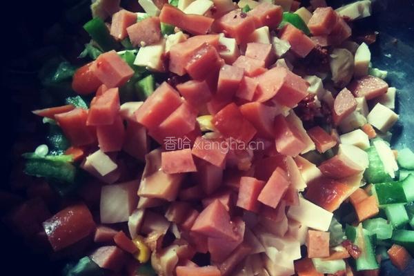 炒饭饭的做法图解1