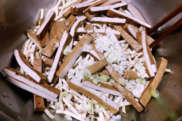 凉拌臭菜根的做法图解4
